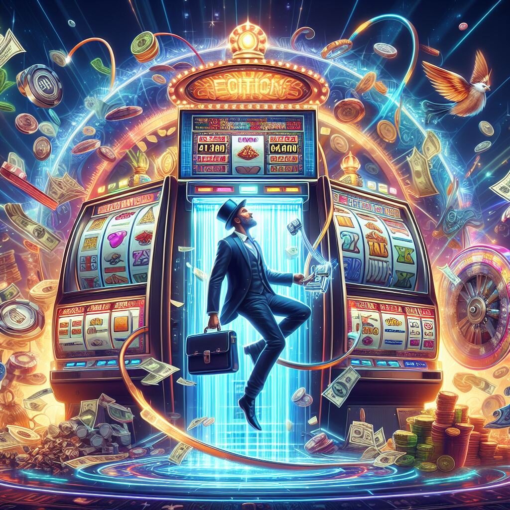 Art of Slot Machine are the heartbeat of any casino, offering players the chance to win big with just the pull of a lever or press of a button.